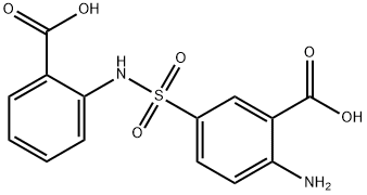 2-amino-5-[[(2-carboxyphenyl)amino]sulphonyl]benzoic acid