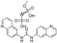 1,1'-dimethyl-6,6'-ureylenediquinolinium dimethyl bis(sulphate)