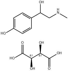 (beta-,4-dihydroxyphenethyl)methylammonium hydrogen [R-(R*,R*)]-tartrate