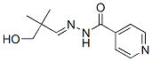 4-Pyridinecarboxylic acid 2-(3-hydroxy-2,2-dimethylpropylidene) hydrazide