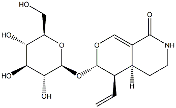 (3S)-4α-Vinyl-3-β-D-glucopyranosyloxy-3,4,4aβ,5,6,7-hexahydro-8H-pyrano[3,4-c]pyridin-8-one