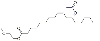 2-methoxyethyl (R)-12-(acetoxy)oleate