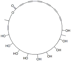 (3E,5E,7E,9E,11E,13E,33Z)-16,18,20,22,24,26,28,30,32-nonahydroxy-17,35-dimethyl-1-oxacyclohexatriaconta-3,5,7,9,11,13,33-heptaen-2-one