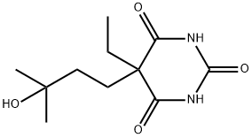 5-Ethyl-5-(3-hydroxy-3-methylbutyl)barbituric acid