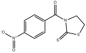 3-(4-硝基苯甲酰基)-2-噻唑烷硫酮