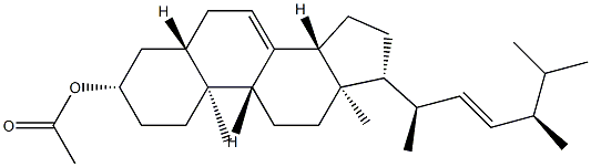 5α-Ergosta-7,22-dien-3β-ol acetate