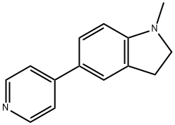 1-METHYL-5-(4-PYRIDINYL)INDOLINE