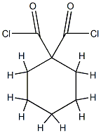 1,1-Cyclohexanedicarbonyl dichloride (9CI)