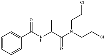 N-[1-[bis(2-chloroethyl)carbamoyl]ethyl]benzamide