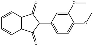 2-(3,4-二甲氧苯基)-1H-茚-1,3(2H)-二酮