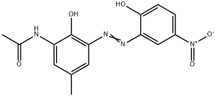 N-[2-hydroxy-3-[(2-hydroxy-5-nitrophenyl)azo]-5-methylphenyl]acetamide