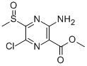 METHYL 3-AMINO-6-CHLORO-5-(METHYLSULFINYL)PYRAZINE-2-CARBOXYLATE