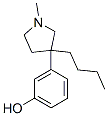 m-(3-Butyl-1-methyl-3-pyrrolidinyl)phenol