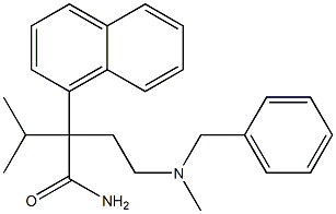 α-[2-[Benzyl(methyl)amino]ethyl]-α-isopropyl-1-naphthaleneacetamide