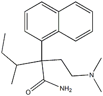 α-[2-(Dimethylamino)ethyl]-α-(1-methylpropyl)-1-naphthaleneacetamide