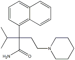 α-Isopropyl-α-(2-piperidinoethyl)-1-naphthaleneacetamide