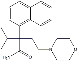 α-Isopropyl-α-(2-morpholinoethyl)-1-naphthaleneacetamide