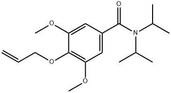 3,5-Dimethoxy-N,N-diisopropyl-4-(2-propenyloxy)benzamide