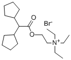2-(2,2-DICYCLOPENTYLACETYL)OXYETHYL-TRIETHYLAZANIUM,BROMIDE