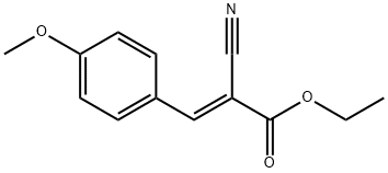 2-Propenoic acid, 2-cyano-3-(4-methoxyphenyl)-, ethyl ester, (E)-