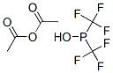 Acetic acid bis(trifluoromethyl)phosphinous anhydride