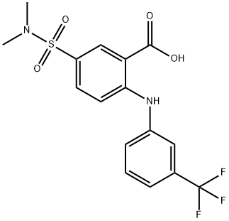 Anthranilic  acid,  5-(dimethylsulfamoyl)-N-(-alpha-,-alpha-,-alpha--trifluoro-m-tolyl)-  (7CI,8CI)
