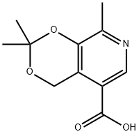 2,2,8-triMethyl-4H-[1,3]dioxino[4,5-c]pyridine-5-carboxylic acid