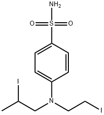 4-[N-(2-Iodoethyl)-N-(2-iodopropyl)amino]benzenesulfonamide