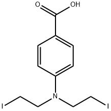 4-[Bis(2-iodoethyl)amino]benzoic acid