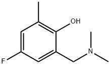 2-DIMETHYLAMINOMETHYL-4-FLUORO-6-METHYL-PHENOL