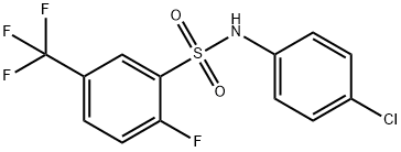m-Toluenesulfonanilide, 4-chloro-.alpha.,.alpha.,.alpha.,6-tetrafluoro-