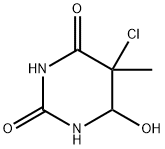 5-chloro-6-hydroxy-5,6-dihydrothymine