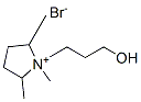 Pyrrolidinium, 1-(3-hydroxypropyl)-1,2,5-trimethyl-, bromide