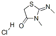 3-METHYL-2-METHYLIMINO-1,3-THIAZOLIDIN-4-ONE,HYDROCHLORIDE