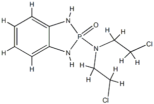 N,N-bis(2-chloroethyl)-8-oxo-7,9-diaza-8$l^{5}-phosphabicyclo[4.3.0]no na-1,3,5-trien-8-amine
