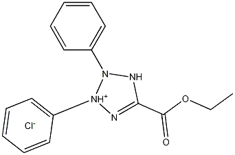 5-Carboxy-2,3-diphenyl-2H-tetrazolium chloride ethyl ester