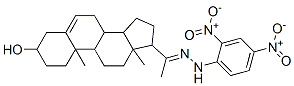 17-[N-[(2,4-dinitrophenyl)amino]-C-methyl-carbonimidoyl]-10,13-dimethy l-2,3,4,7,8,9,11,12,14,15,16,17-dodecahydro-1H-cyclopenta[a]phenanthre n-3-ol