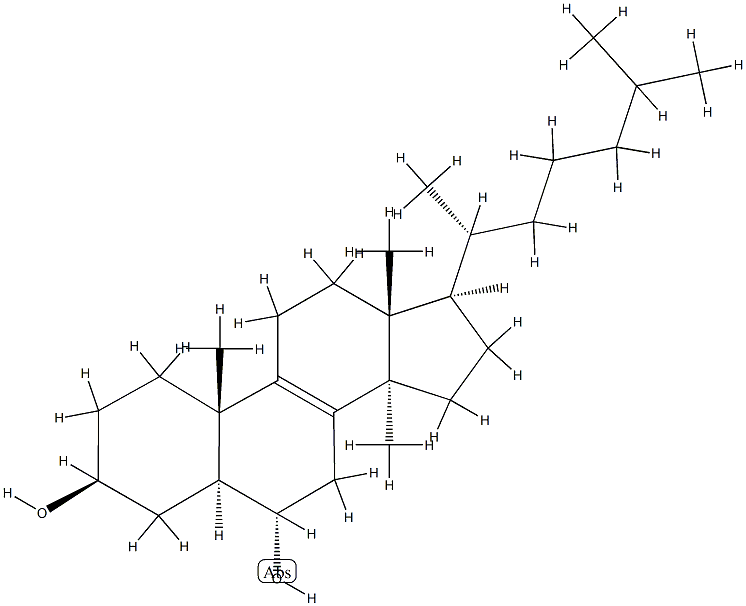 14-Methyl-5α-cholest-8-ene-3β,6α-diol