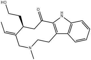 (6S)-5-[(E)-Ethylidene]-1,2,3,4,5,6,7,9-octahydro-6-(2-hydroxyethyl)-3-methyl-8H-azecino[5,4-b]indol-8-one
