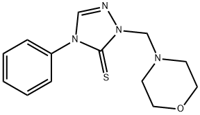 4-Phenyl-2-morpholinomethyl-2H-1,2,4-triazole-3(4H)-thione