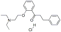 2'-[2-(diethylamino)ethoxy]-3-phenylpropiophenone hydrochloride