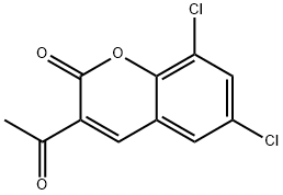 3-乙酰基-6,8-二氯-2H-1-苯并吡喃-2-酮