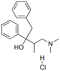alpha-[2-(dimethylamino)-1-methylethyl]-alpha-phenylphenethyl alcohol hydrochloride