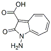Cyclohepta[b]pyrrole-3-carboxylic acid, 1-amino-1,2-dihydro-2-oxo- (7CI,9CI)