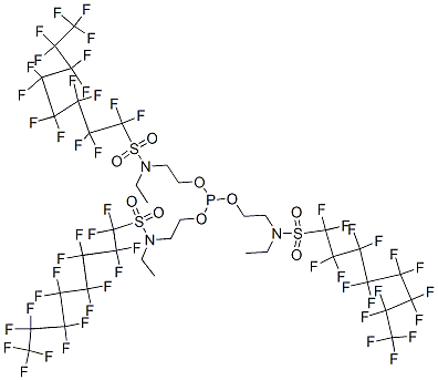 N,N',N''-[磷酰三(氧-2,1-乙二基)]三[N-乙基-1,1,2,2,3,3,4,4,5,5,6,6,7,7,8,8,8-十七氟代-1-辛烷磺酰胺