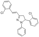1-PHENYL-3-(2-CHLORO-STYRYL)-5-(2-CHLORO-PHENYL)-PYRAZOLIN