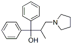 2-methyl-1,1-diphenyl-3-(1-pyrrolidyl)-1-propanol