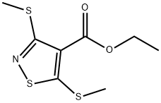 3,5-Bis(methylthio)-4-isothiazolecarboxylic acid ethyl ester