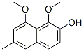 1,8-Dimethoxy-6-methyl-2-naphthalenol