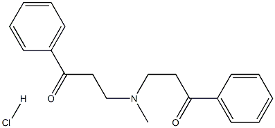 1-Propanone,3,3'-(methylimino)bis[1-phenyl-, hydrochloride